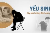 Cách chữa yếu sinh lý hiệu quả nhanh